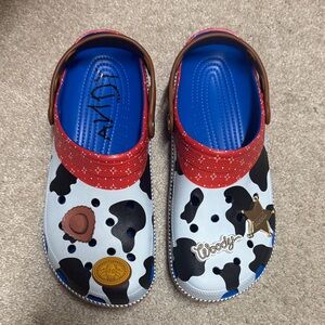 Toy Story Woody Crocs - Never Worn